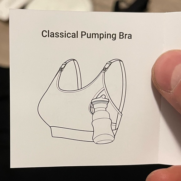 Momcozy Maternity Pumping and Breastfeeding Bra (SIZE L) Black New with Tags - Picture 7 of 12